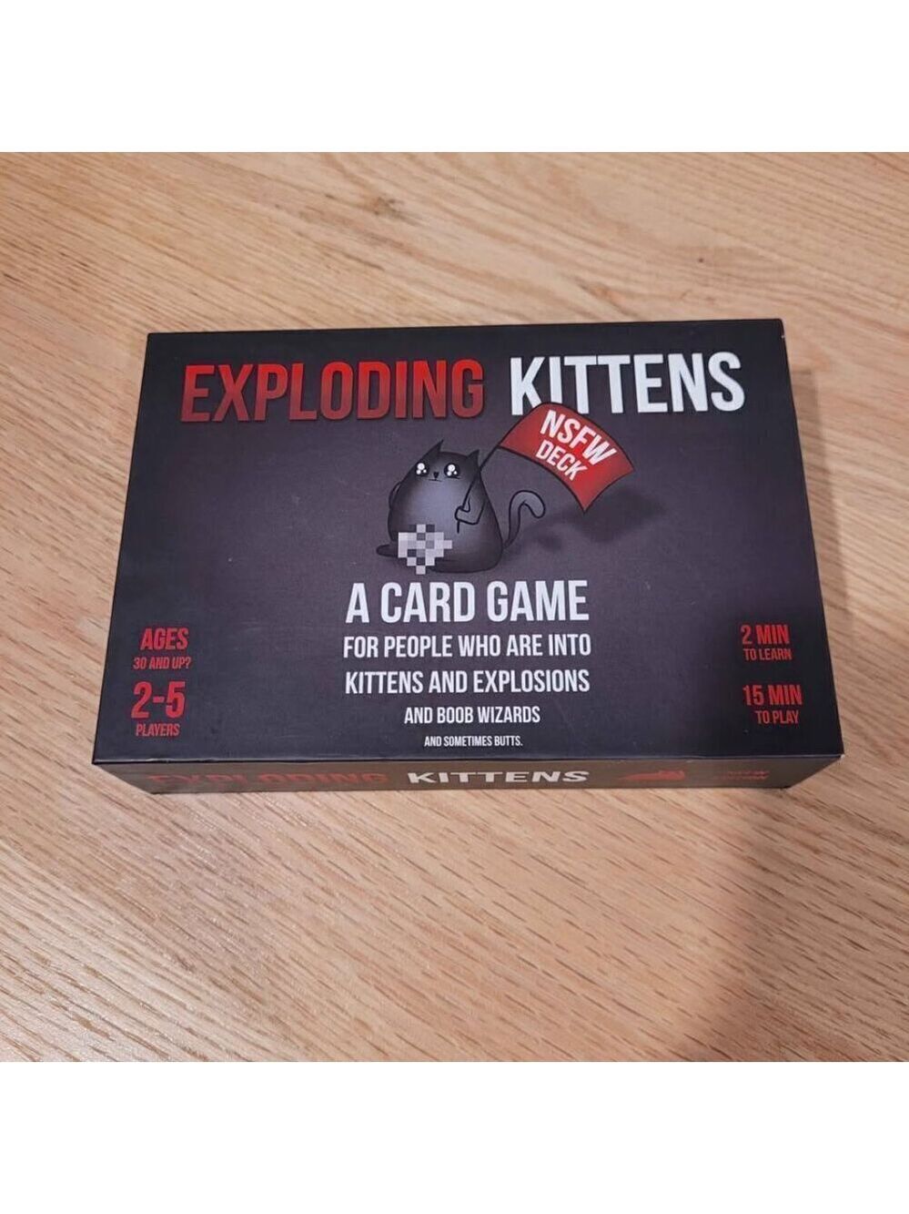 Exploding Kittens NSFW Card Game New - Picture 2 of 4